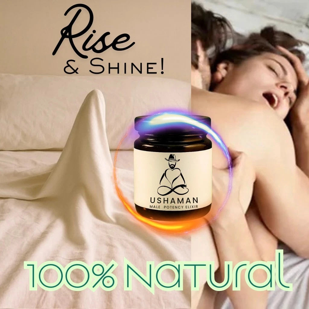 Ushaman Male Potency Elixir | Harder | Thicker | Faster | Free Shipping